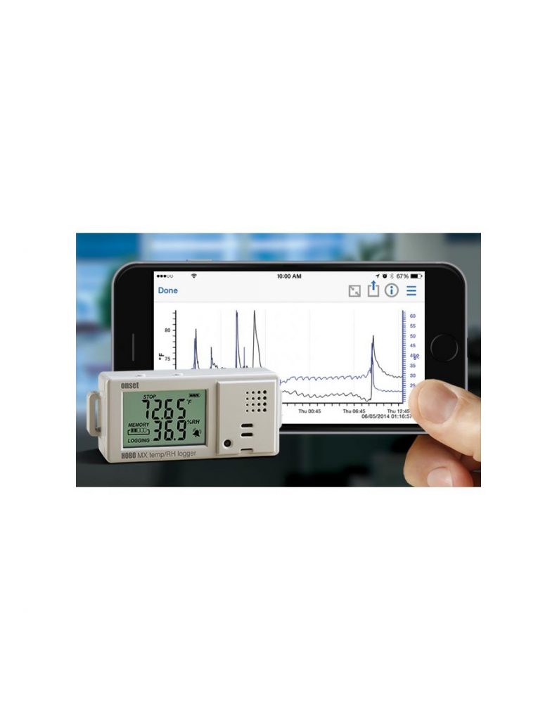 Registrador HOBO Temperatura/HR